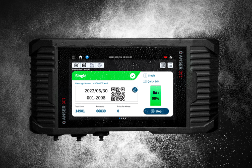 Anser X1 la mejor impresora industral de marcaje y codificación IP65