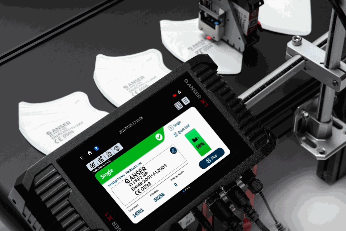 Impresora industrial Anser X1 para el marcaje de telas