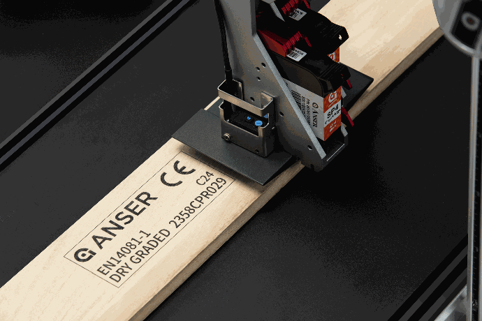 Impresora Industrial Anser X1 para el marcaje de madera y pallets