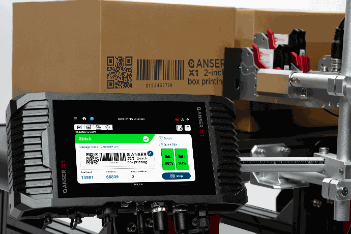 Anser X1 la mejor impresora industral de marcaje y codificación del mercado