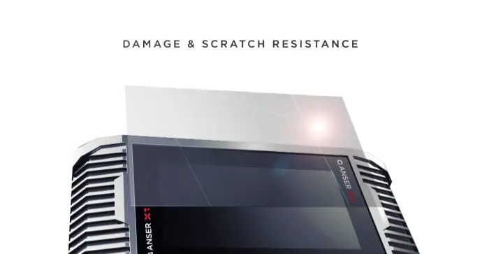 Pantalla Anser X1 resistente a daños e impactos Pantalla Anser X1 resistente a daños e impactos