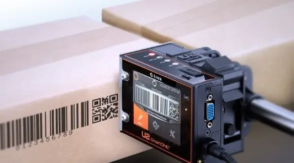 Marcaje industrial legible y duradero con equipo Anser U2