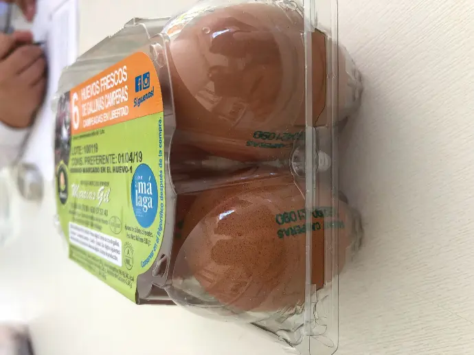 Marcaje de huevos con inyección de tinta TIJ equipos Anser