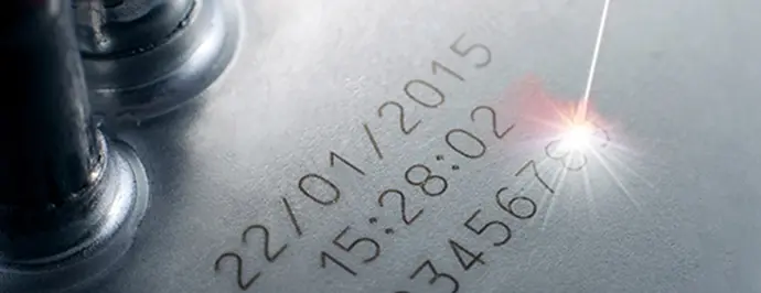 Marcaje láser con equipo marcaje industrial Squidink