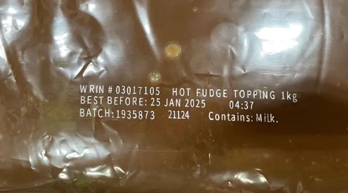 Marcaje sobre film polipropileno con Impresoras Industriales Anser