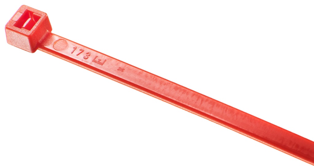 BRIDA 140X3,6 ROJO RAL 3000