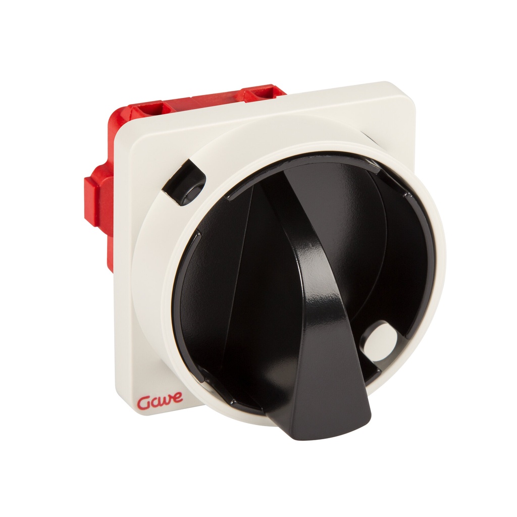 INTERRUPTOR 2P.16A.D0 BLOQUEO CANDADO NEGRO/GRIS