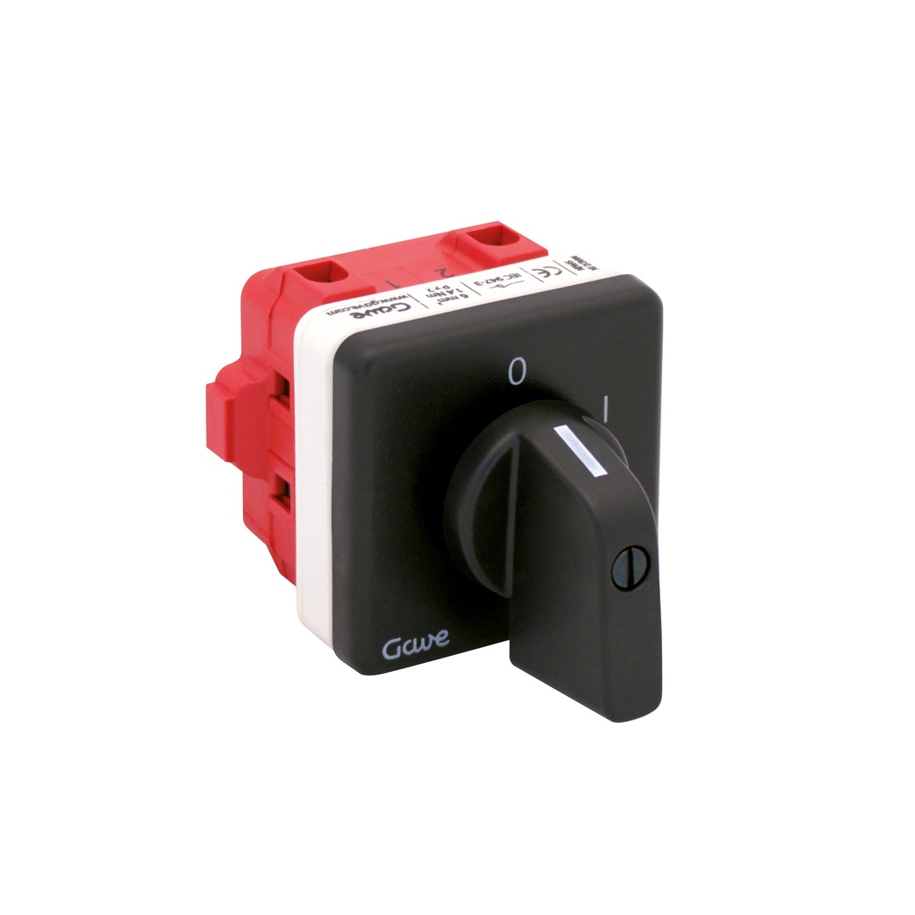 INTERRUPTOR 2P 32A.D1 MANDO FIJACION POR TORNILLO