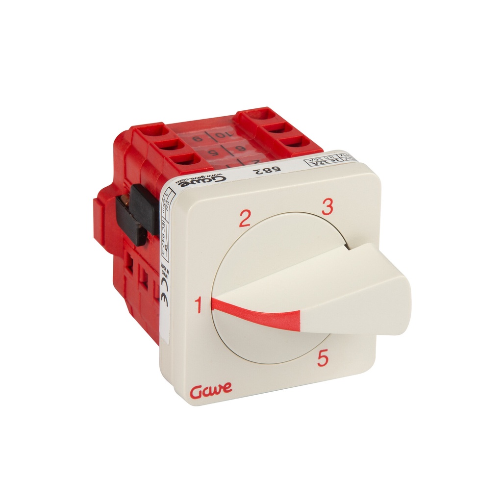 CONMUTADOR  SIN 0 1P 5 POS.16A.D0