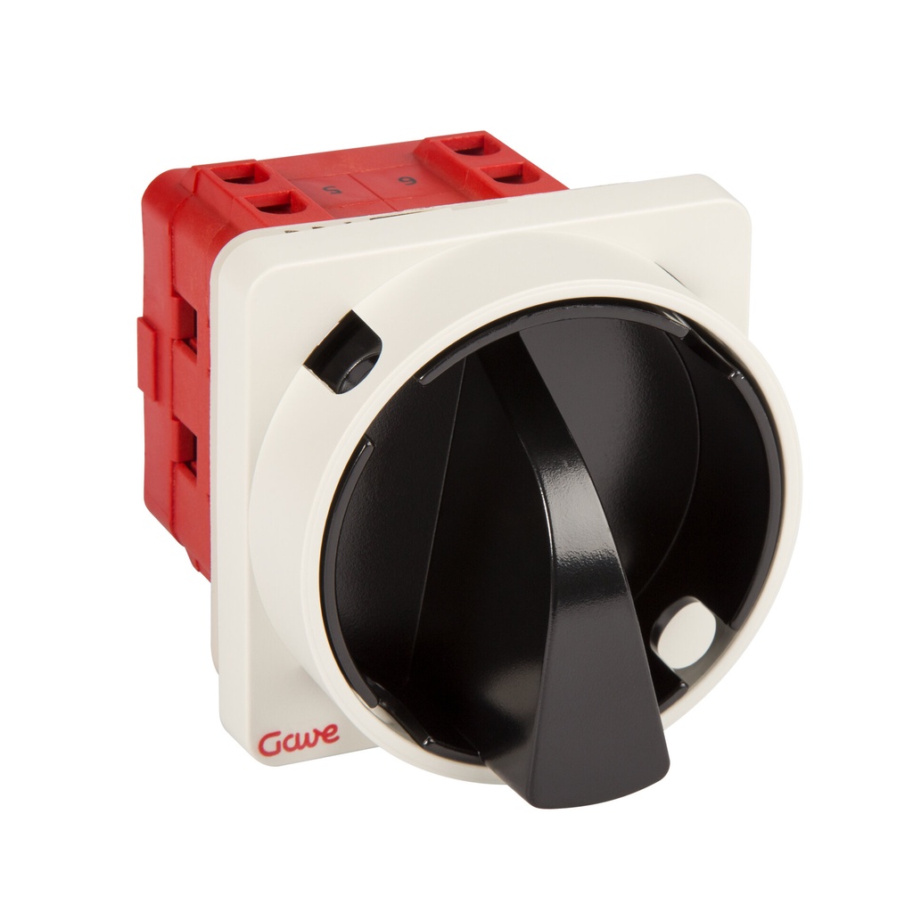 INTERRUPTOR 3P.25A.D1 BLOQUEO CANDADO NEGRO/GRIS