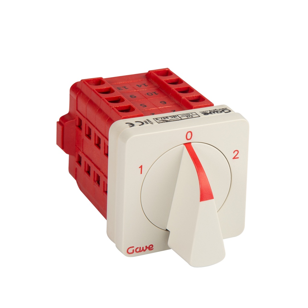 CONMUTADOR  AMPERIMETRO 3CIRCUITOS  TRANSFORMADOR 25A.D0