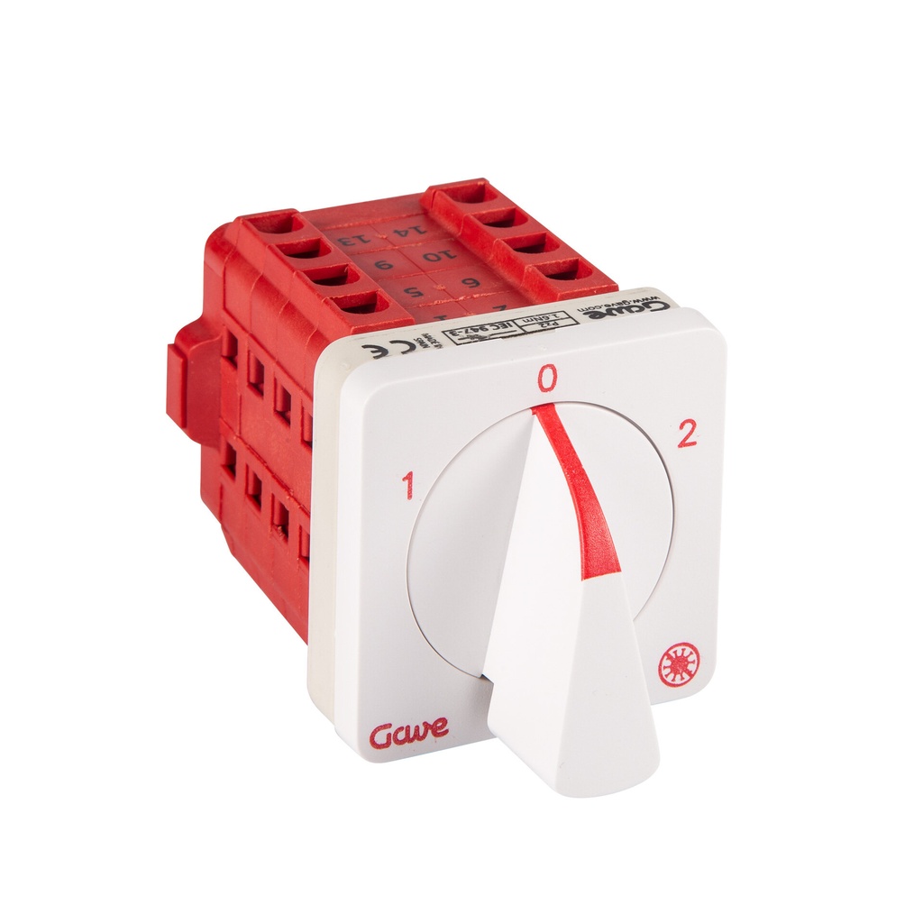 CONMUTADOR 1-0-2 4P 16A.D0 TRATAMIENTO ANTIMICROBIANO