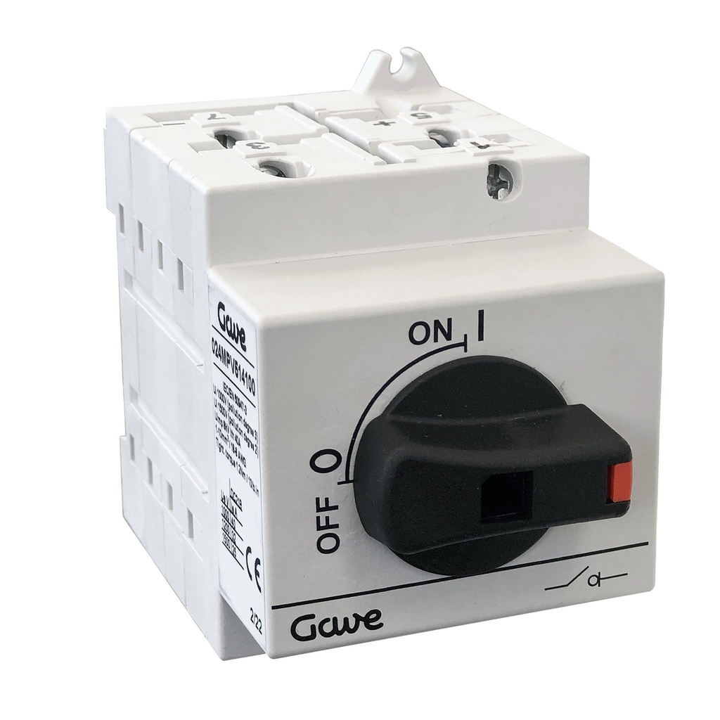 INTERRUPTOR-SECCIONADOR MODULAR PV 1000V - 40A