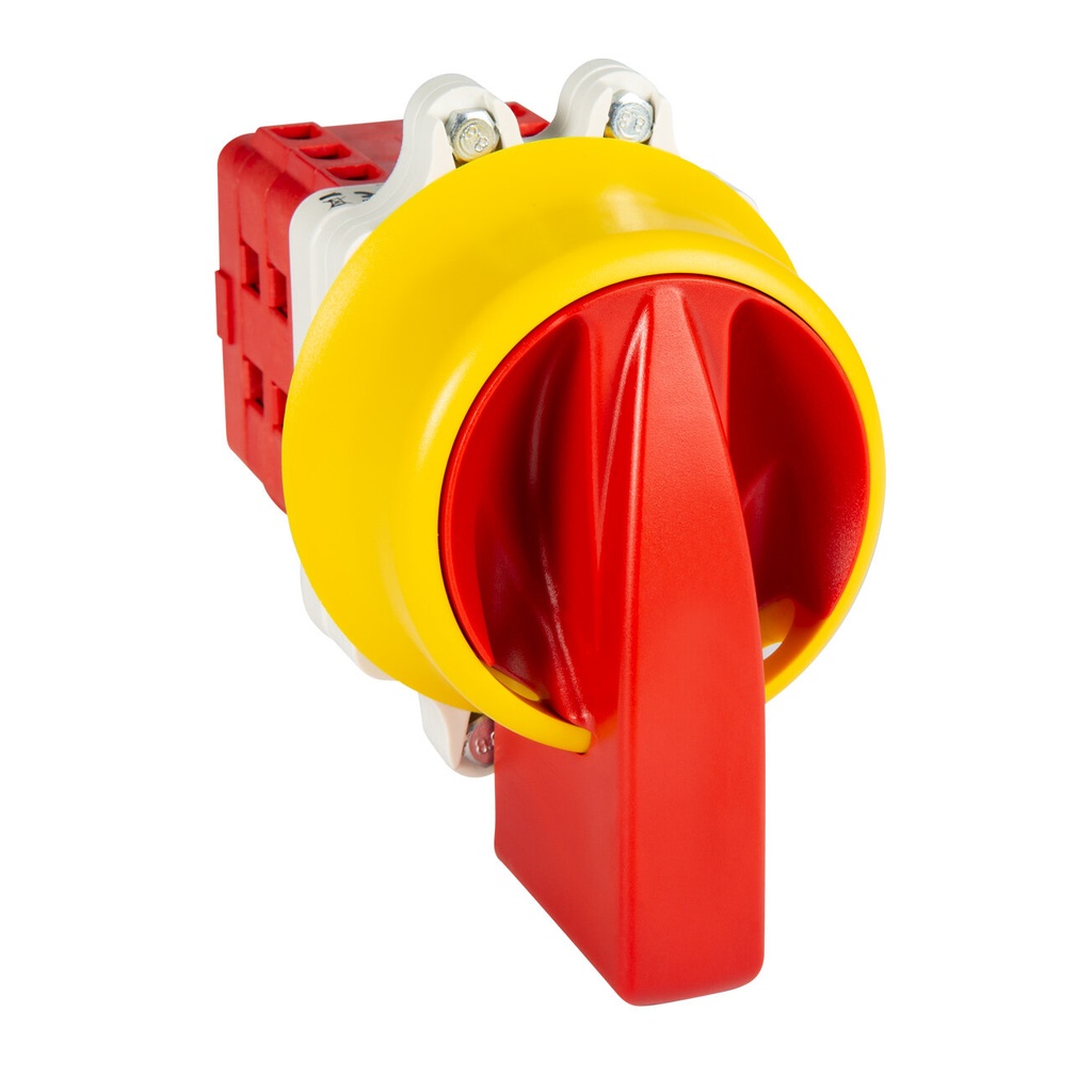 INTERRUPTOR 3P 40A.D1 MANDO BLOQUEO CANDADO IP69K + AUXILIAR 1NA+1NC 12A