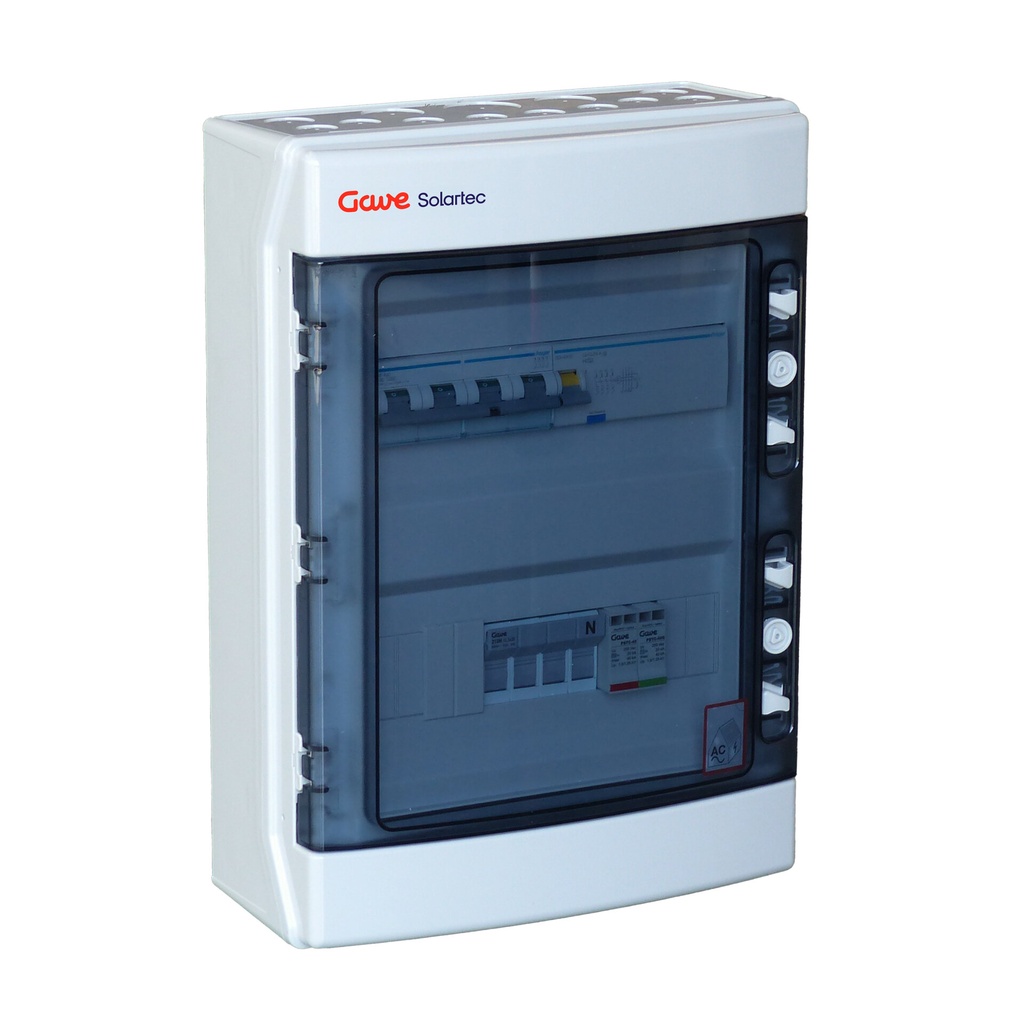 CAJA MODULAR AC TRIFASICA AUTOMATICO 100A DIFERENCIAL TIPO A HI 300MA 